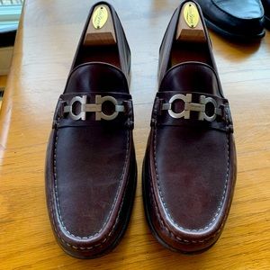 Salvatore Ferragamo Italian Leather Loafers